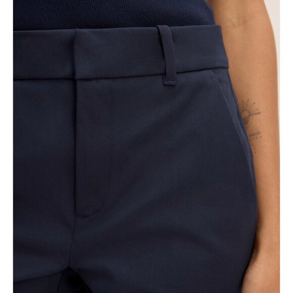NEW Everlane The Bi-Stretch Flare Pant Womens 2 Navy - Picture 3 of 12